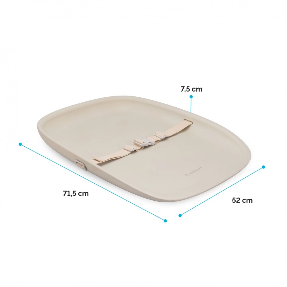 Kidnort Αλλαξιέρα Soft Rengjore Soft linen (KID000153)