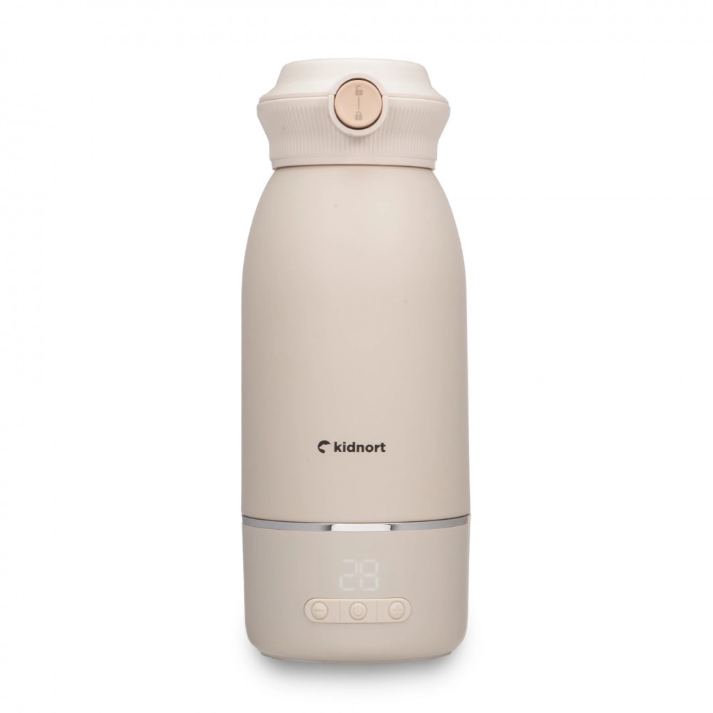 Φορητός θερμαντήρας γάλακτος Sjolove Beige 450ml (KNELE000029)