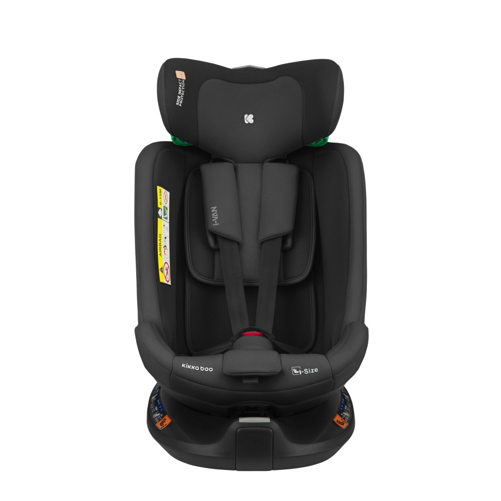 Kikkaboo Κάθισμα Αυτοκινήτου i-van Isofix i-Size 360° Black (31002100081) Kikkaboo Κάθισμα Αυτοκινήτου i-van Isofix i-Size 360° Black (31002100081)