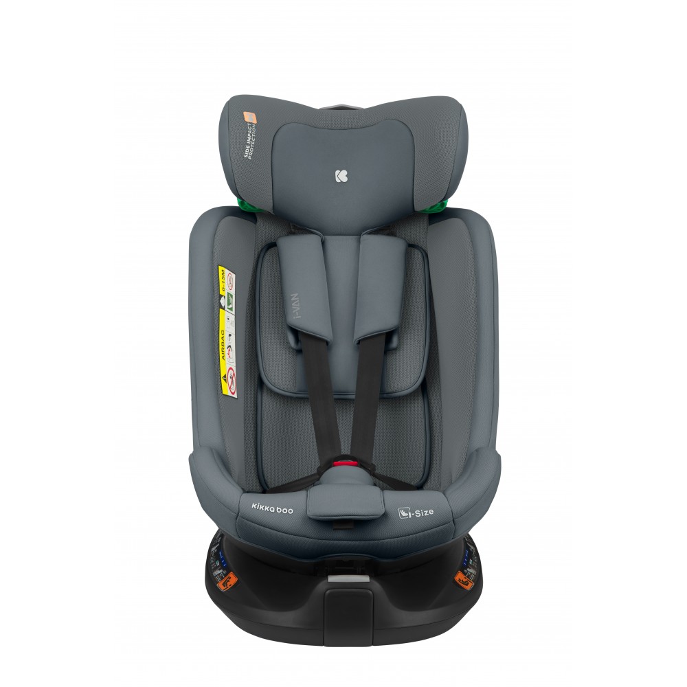 Kikkaboo Κάθισμα Αυτοκινήτου i-van Isofix i-Size 360° Dark Grey (31002100082) Kikkaboo Κάθισμα Αυτοκινήτου i-van Isofix i-Size 360° Dark Grey (31002100082)
