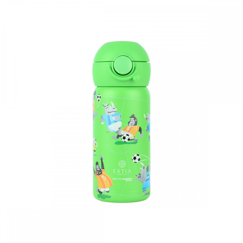 Estia Home Παιδικό Παγούρι Θερμός 350ml Jungle Kick (01-33095)