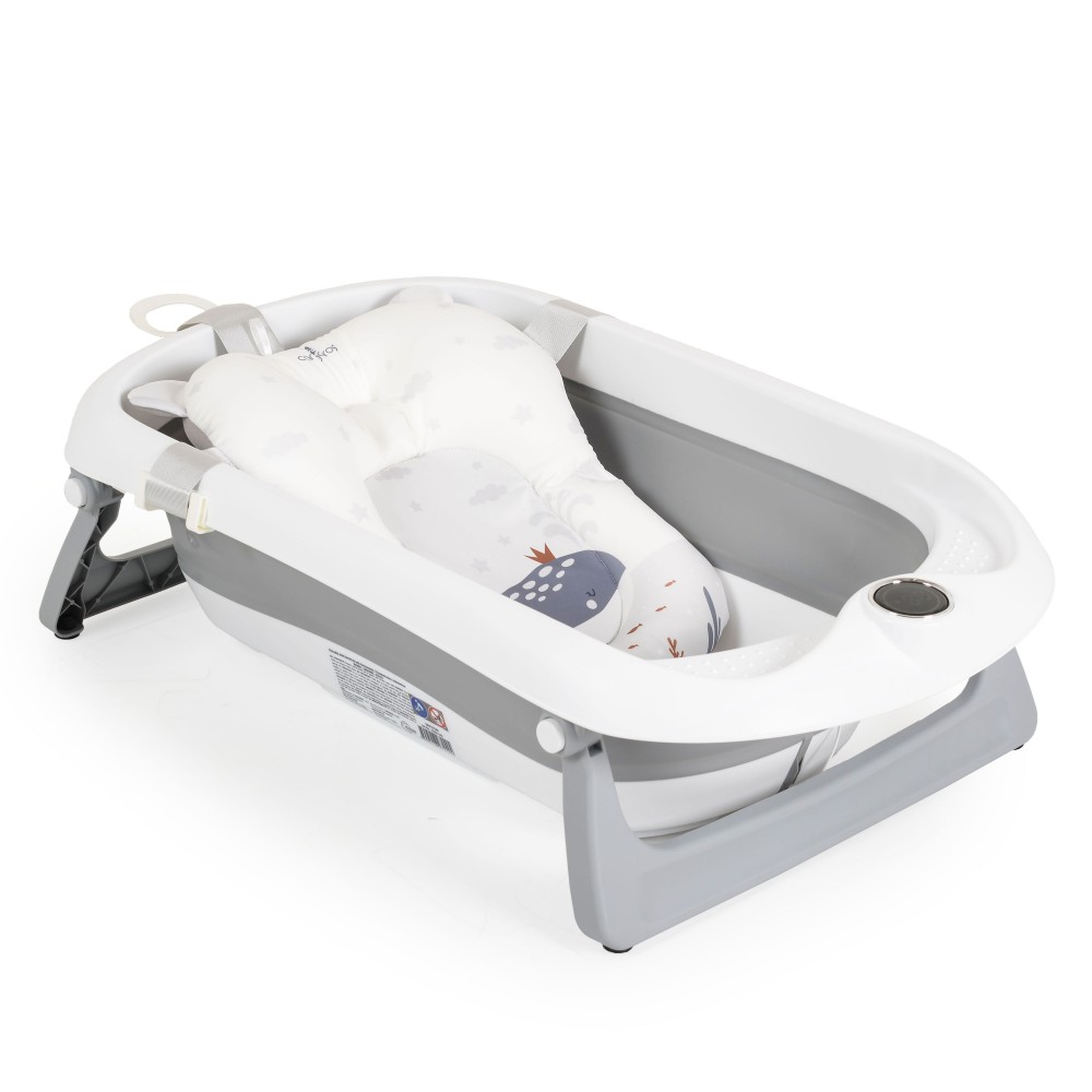 Cangaroo Πτυσσόμενο Σετ Μπάνιου Balena Grey (3800146272494) Cangaroo Πτυσσόμενο Σετ Μπάνιου Balena Grey (3800146272494)