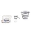 Cangaroo Πτυσσόμενο Σετ Μπάνιου Balena Grey (3800146272494) Cangaroo Πτυσσόμενο Σετ Μπάνιου Balena Grey (3800146272494)