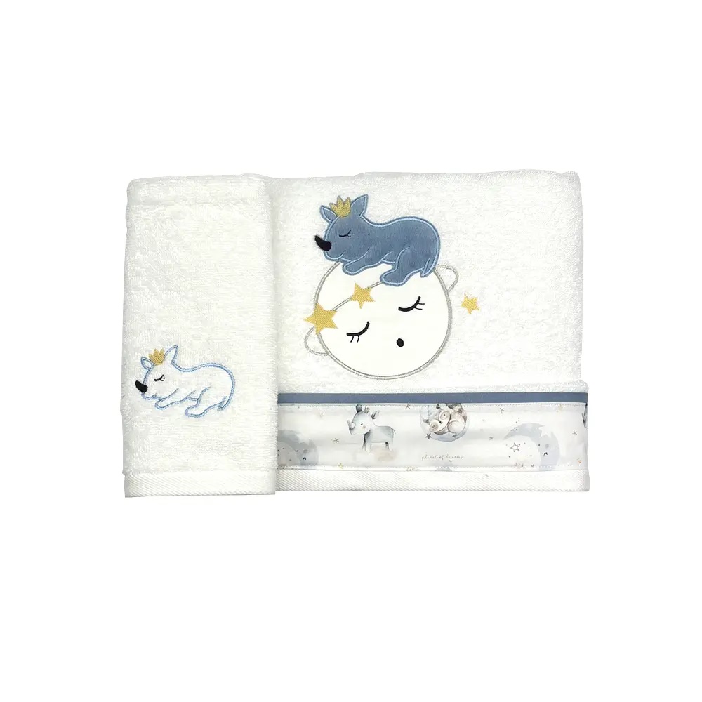 Baby Star Σετ Βρεφικές Πετσέτες 2τμχ Rhino (1451) Baby Star Σετ Βρεφικές Πετσέτες 2τμχ Rhino (1451)