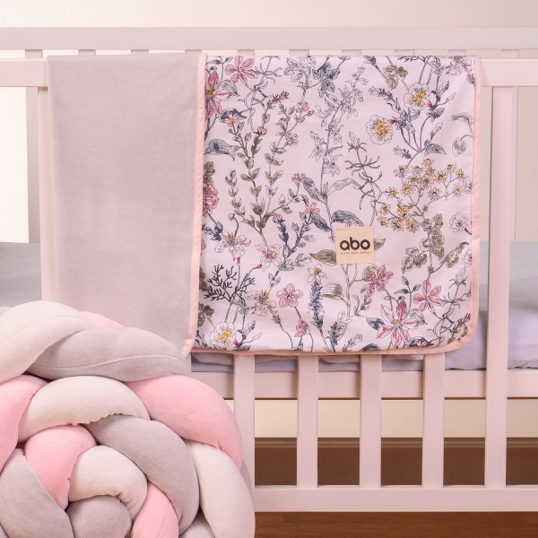 Abo Βελουτέ κουβέρτα αγκαλιάς 90*90 Flower Garden (2583-230) Abo Βελουτέ κουβέρτα αγκαλιάς 90*90 Flower Garden (2583-230)