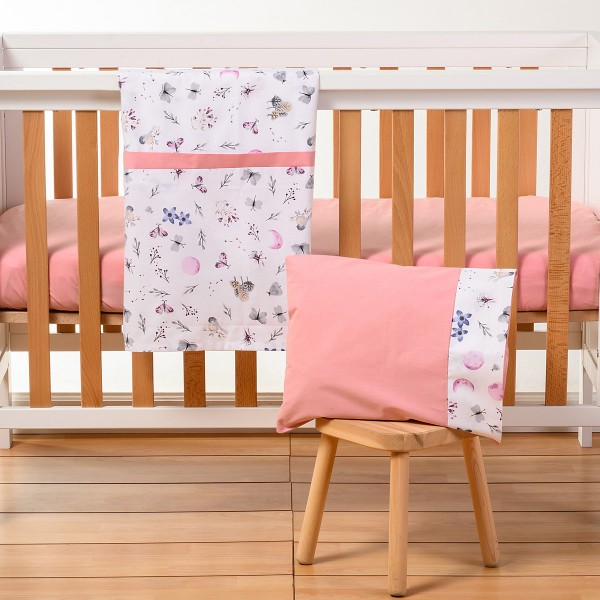 Abo Σετ σεντόνια 3τμχ 70*140 Flowers & Butterflies (2871-400)