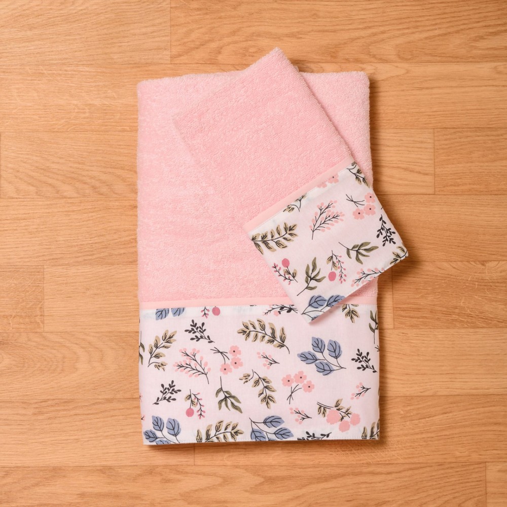 Abo Σετ Βρεφικές Πετσέτες 2τμχ Flowers & Butterfies (3081-400) Abo Σετ Βρεφικές Πετσέτες 2τμχ Flowers & Butterfies (3081-400)
