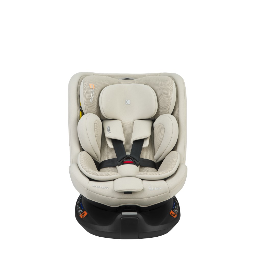 Kikkaboo Κάθισμα Αυτοκινήτου i-van Isofix i-Size 360° Light Grey (31002100083) Kikkaboo Κάθισμα Αυτοκινήτου i-van Isofix i-Size 360° Light Grey (31002100083)