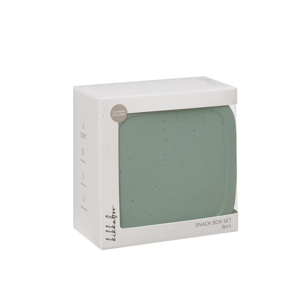 Kikkaboo Σετ μπολάκια από Σιλικόνη 3 τεμαχίων Platinum Silicone Sage (31302050009) Kikkaboo Σετ μπολάκια από Σιλικόνη 3 τεμαχίων Platinum Silicone Sage (31302050009)