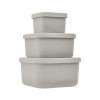 Kikkaboo  Σετ μπολάκια από Σιλικόνη 3 τεμαχίων Platinum Silicone Sand (31302050010)