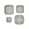 Kikkaboo  Σετ μπολάκια από Σιλικόνη 3 τεμαχίων Platinum Silicone Sand (31302050010)