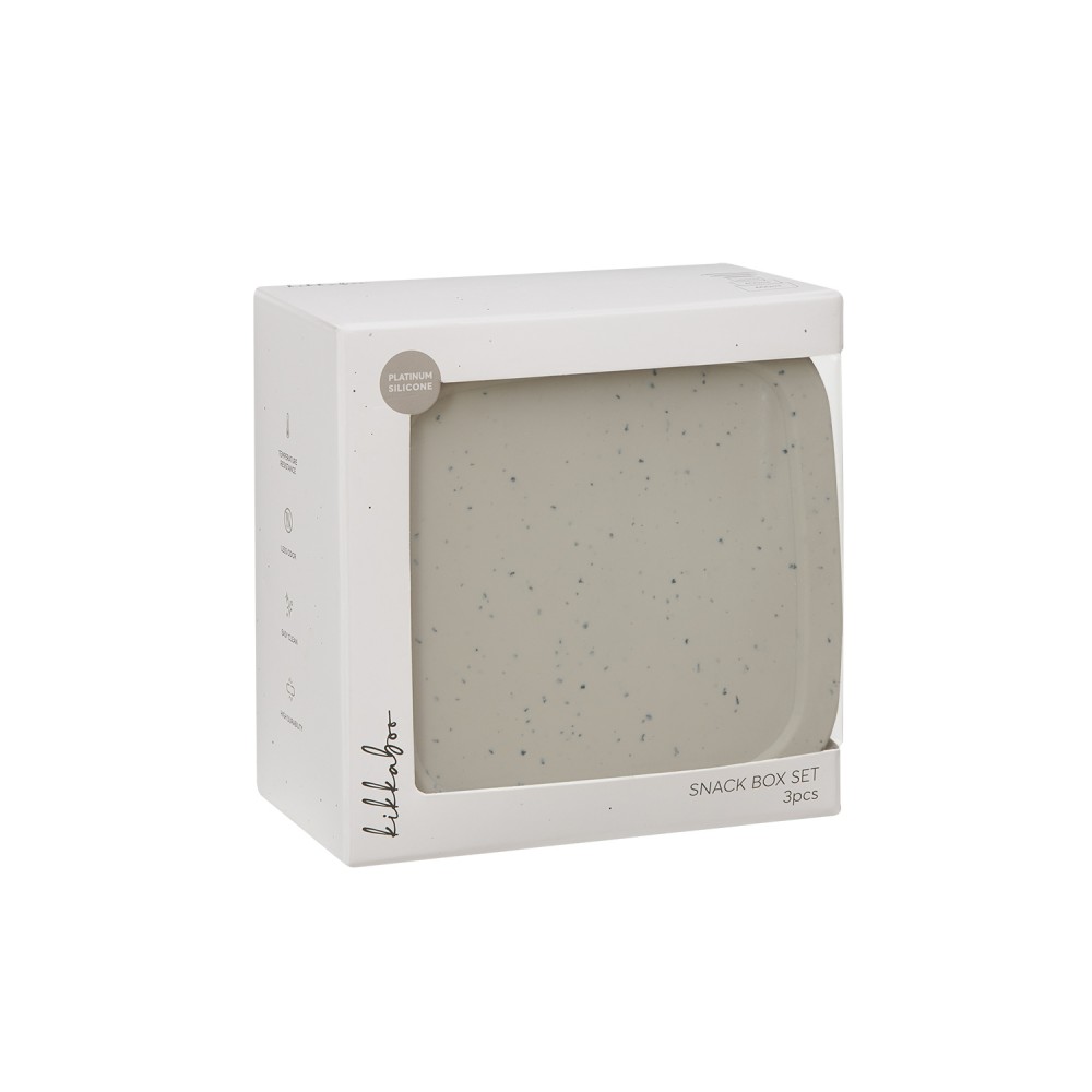 Kikkaboo  Σετ μπολάκια από Σιλικόνη 3 τεμαχίων Platinum Silicone Sand (31302050010)