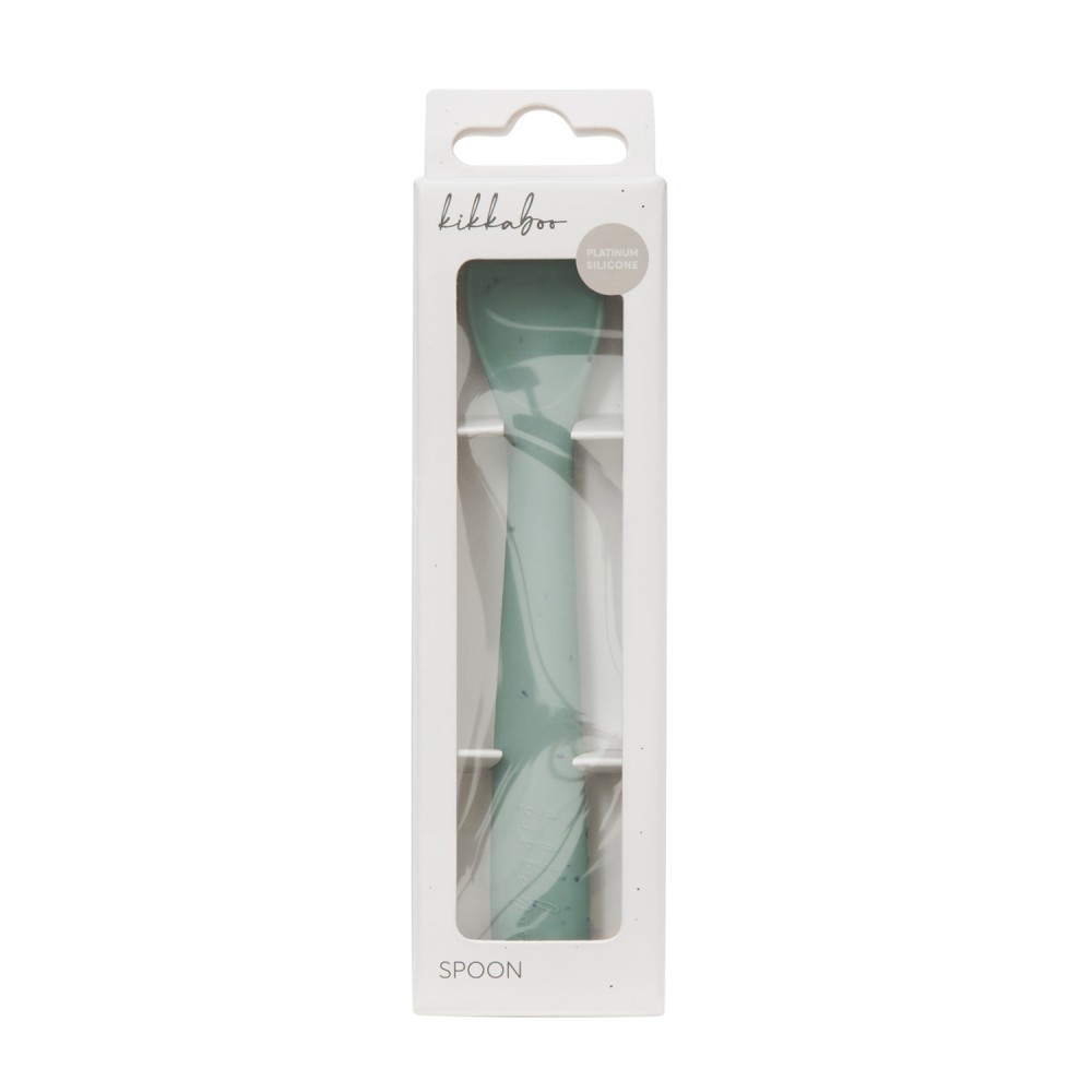 Kikkaboo Κουτάλι Σιλικόνη Platinum Silicone Sage (31302050016) Kikkaboo Κουτάλι Σιλικόνη Platinum Silicone Sage (31302050016)