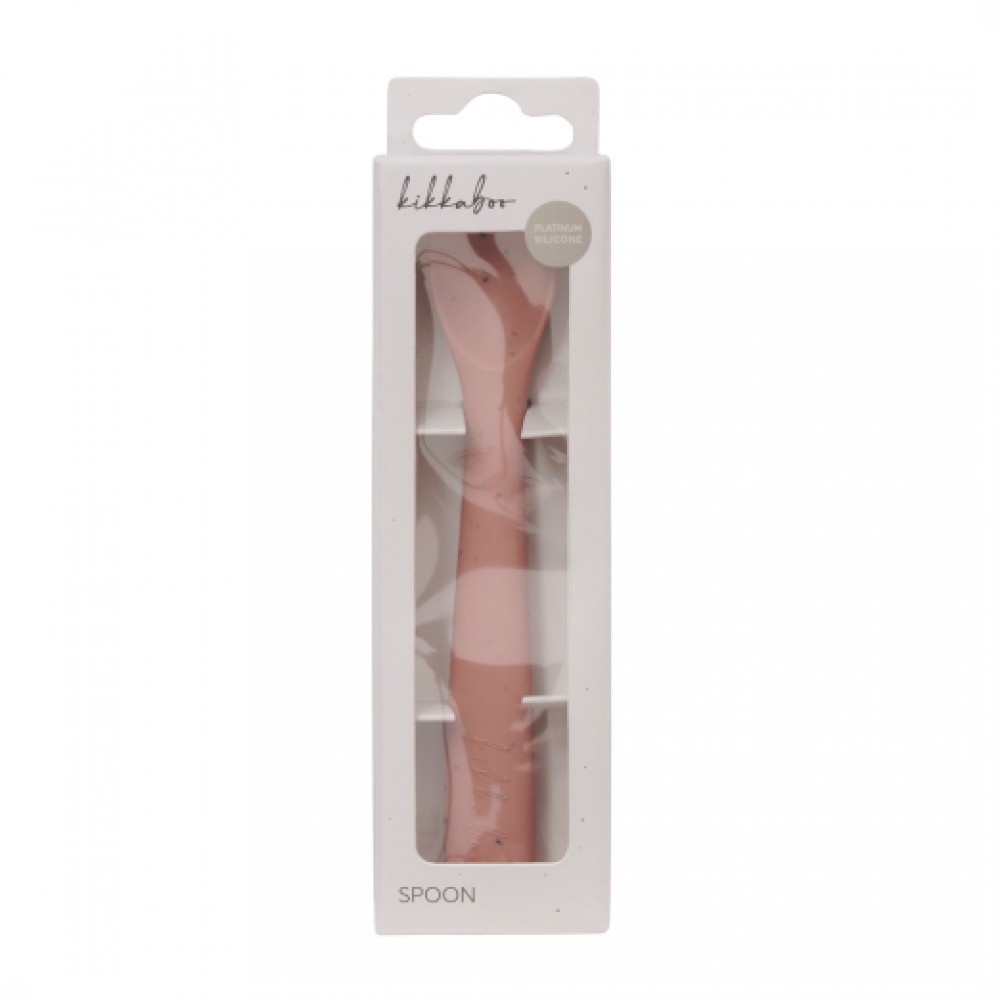 Kikkaboo Κουτάλι Σιλικόνη Platinum Silicone Blush (31302050018) Kikkaboo Κουτάλι Σιλικόνη Platinum Silicone Blush (31302050018)