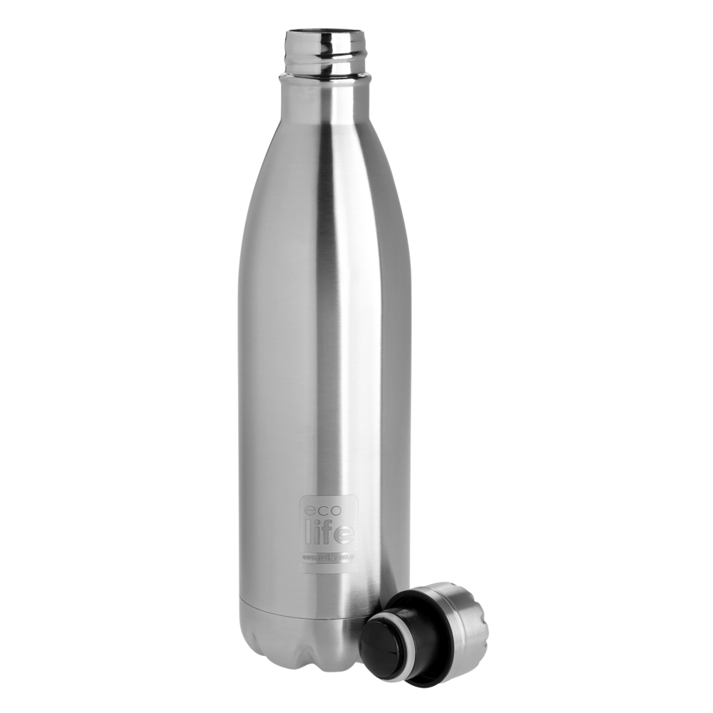 Life Green ανοξείδωτο θερμός 750ml με διπλό τοίχωμα Inox (33-BO-3000) Life Green ανοξείδωτο θερμός 750ml με διπλό τοίχωμα Inox (33-BO-3000)