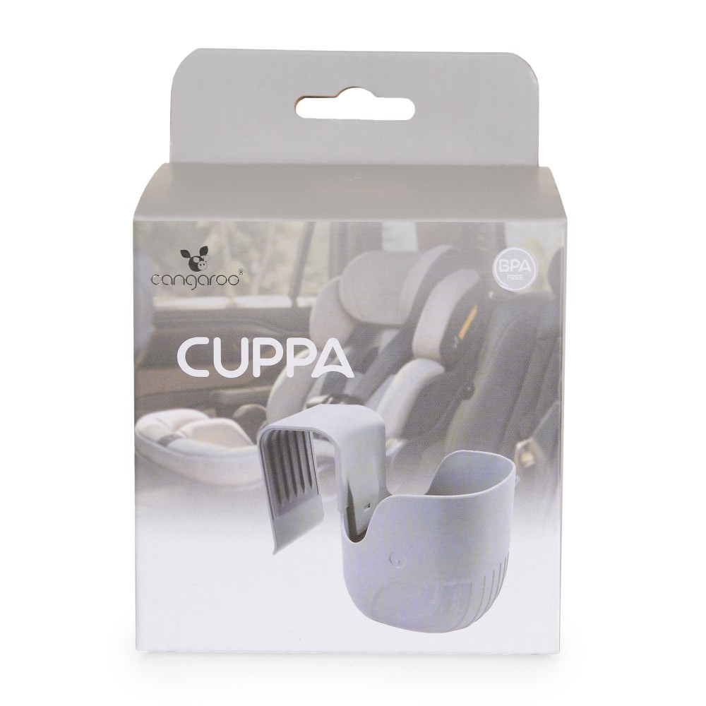 Cangaroo Ποτηροθήκη Kαροτσιού Cuppa Grey (3800146272005) Cangaroo Ποτηροθήκη Kαροτσιού Cuppa Grey (3800146272005)