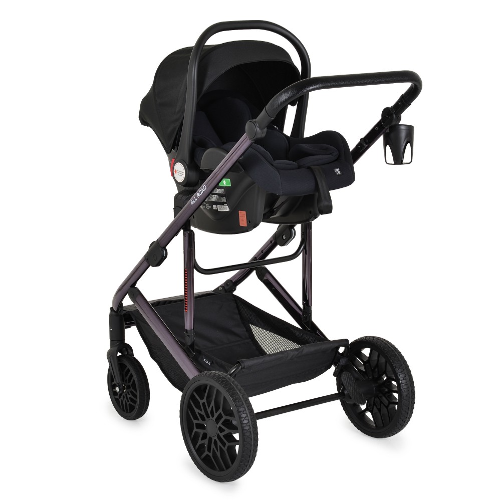 Moni Καρότσι 3 in 1 All road Black (3801005100217)