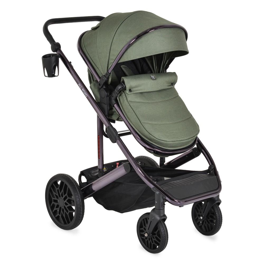 Moni Καρότσι 3 in 1 All road Dark Green (3801005100224) Moni Καρότσι 3 in 1 All road Dark Green (3801005100224)