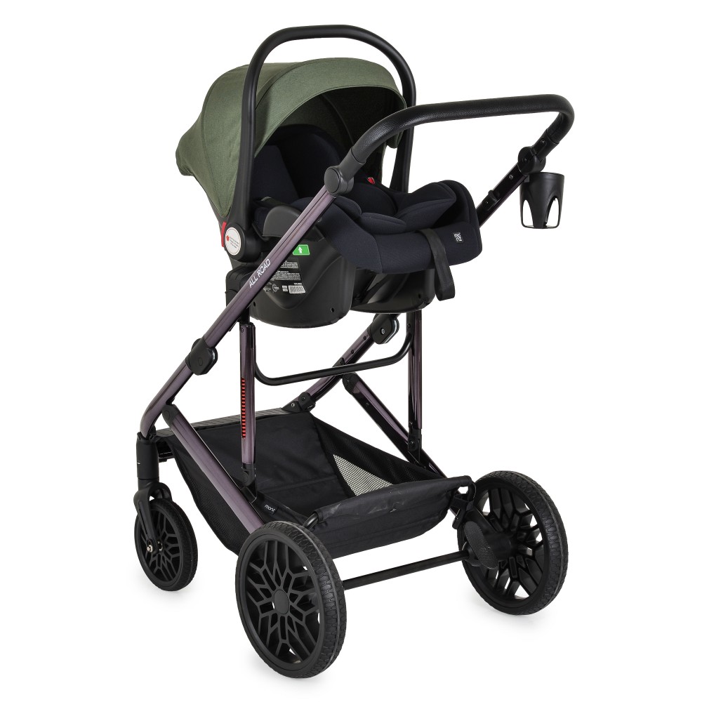Moni Καρότσι 3 in 1 All road Dark Green (3801005100224) Moni Καρότσι 3 in 1 All road Dark Green (3801005100224)