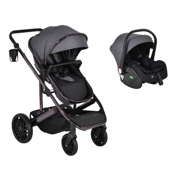 Moni Καρότσι 3 in 1 All road Grey (3801005100231) Moni Καρότσι 3 in 1 All road Grey (3801005100231)