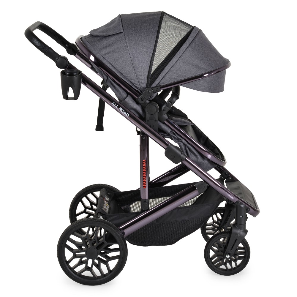 Moni Καρότσι 3 in 1 All road Grey (3801005100231) Moni Καρότσι 3 in 1 All road Grey (3801005100231)