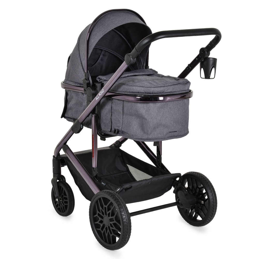 Moni Καρότσι 3 in 1 All road Grey (3801005100231) Moni Καρότσι 3 in 1 All road Grey (3801005100231)