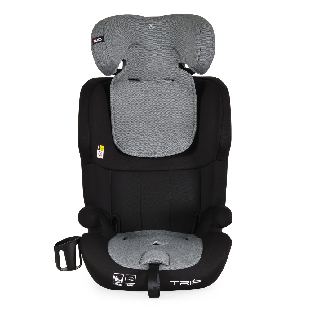 Cangaroo Κάθισμα Αυτοκινήτου Isofix Trip 76-150cm Intense gray (3801005153114)