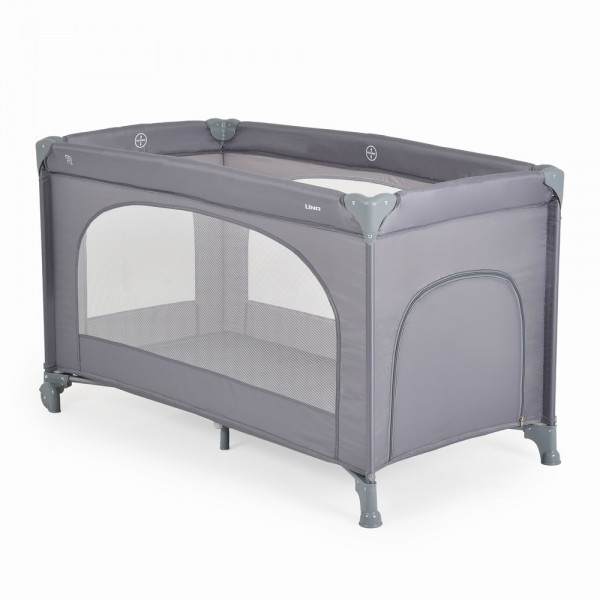 Cangaroo Παρκοκρεβατο Uno Grey (3801005210268)  Cangaroo Παρκοκρεβατο Uno Grey (3801005210268)