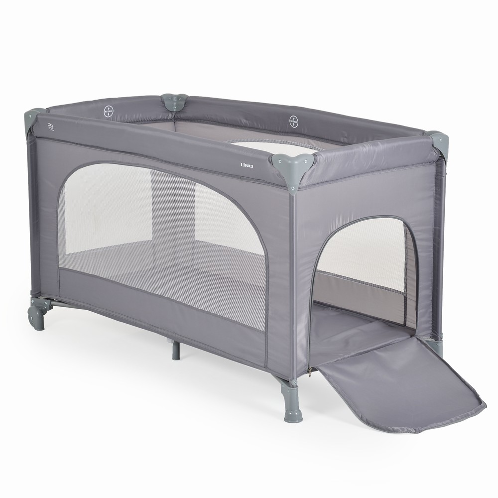  Cangaroo Παρκοκρεβατο Uno Grey (3801005210268)