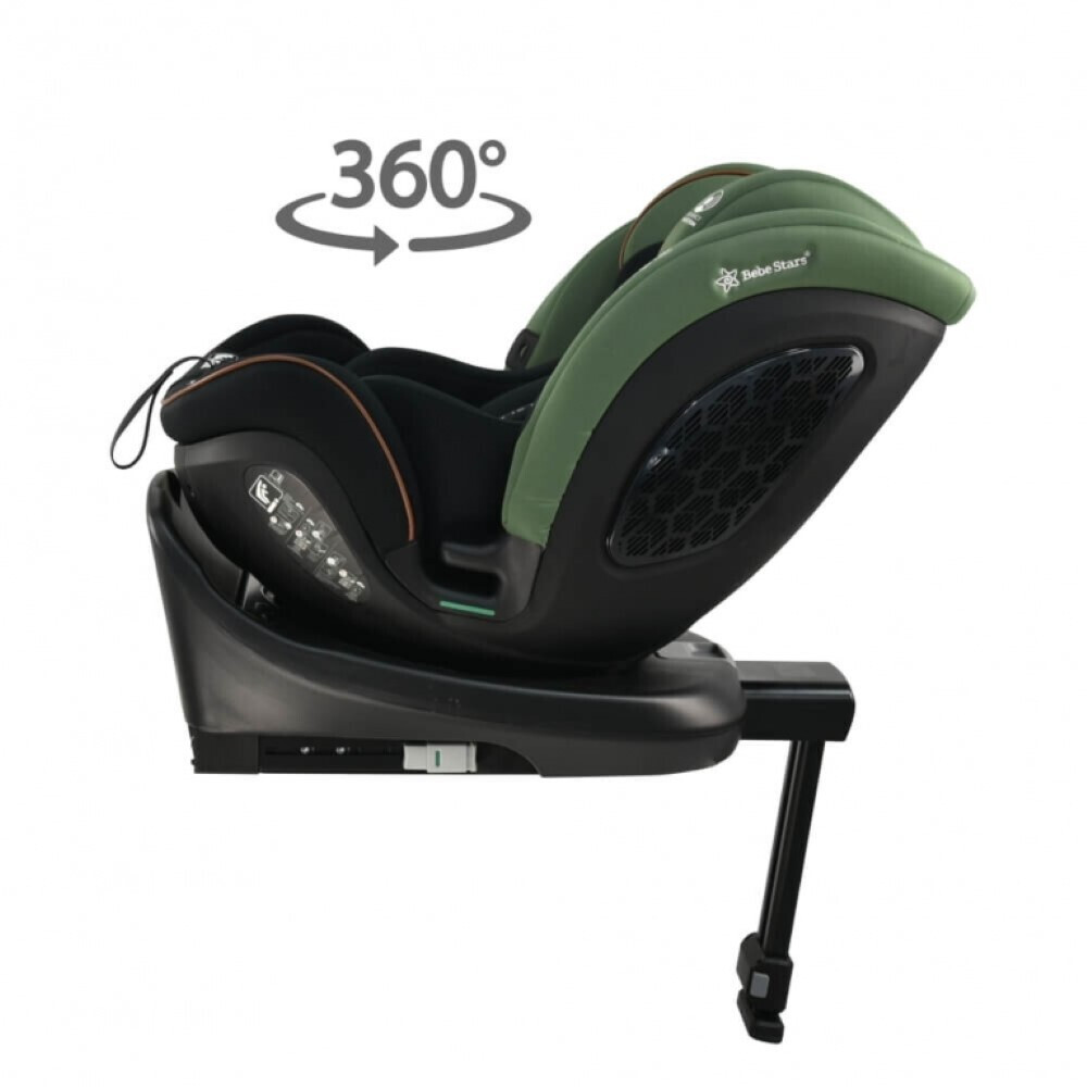 Bebestars Κάθισμα Αυτοκινήτου i-Apex i-Size 360° Green (916-176)