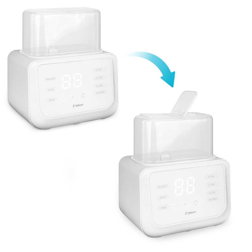 Kidnort θερμαντήρας Αποστειρωτής μπιμπερό 4 σε 1 Hap White (DE040347) Kidnort θερμαντήρας Αποστειρωτής μπιμπερό 4 σε 1 Hap White (DE040347)