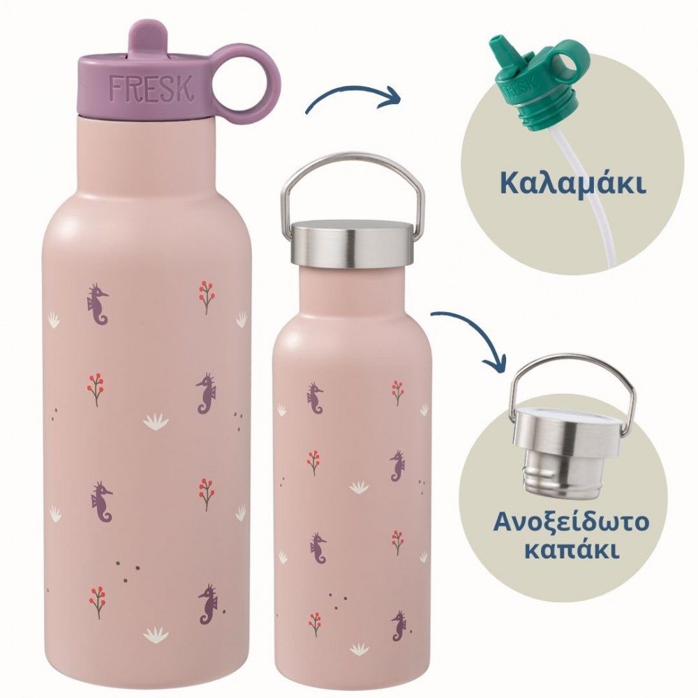 Fresk: Θερμός από ανοξείδωτο ατσάλι 500ml - Seahorse (FR-FD320-16) Fresk: Θερμός από ανοξείδωτο ατσάλι 500ml - Seahorse (FR-FD320-16)