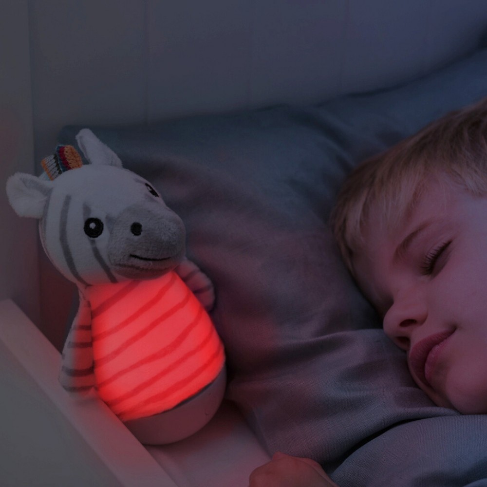 ZAZU Zack the Zebra Κινούμενο Φωτάκι Νυκτός για Παιδιά Επαναφορτιζόμενο (ZA-ZACK-01)