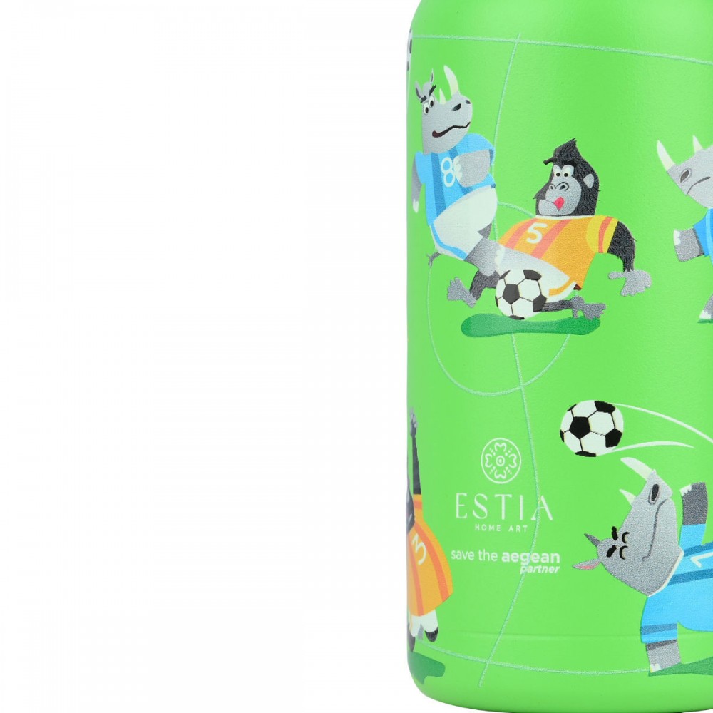 Estia Home Παιδικό Παγούρι Θερμός 350ml Jungle Kick (01-33095)