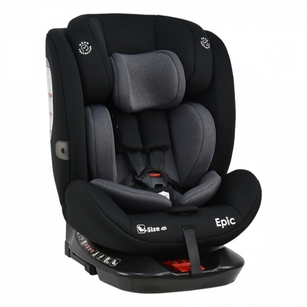 Bebestars Κάθισμα Αυτοκινήτου Epic Isofix i-Size 360° Black (921-188) Bebestars Κάθισμα Αυτοκινήτου Epic Isofix i-Size 360° Black (921-188)