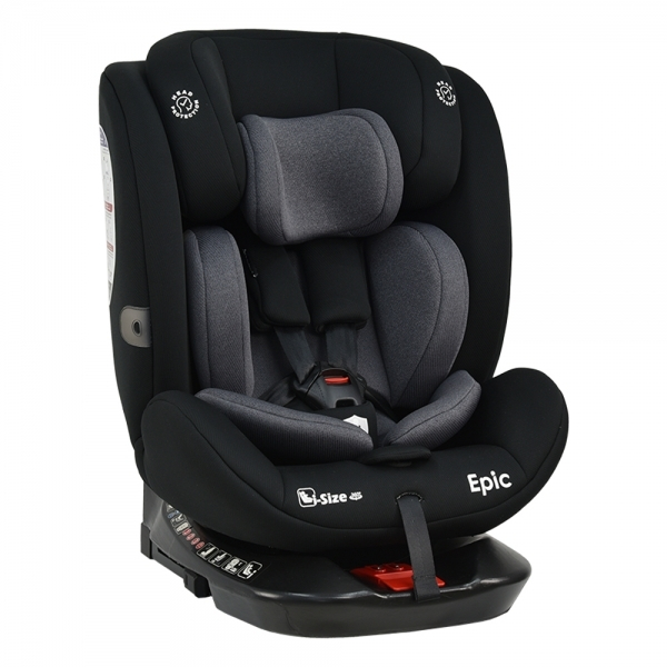 Bebestars Κάθισμα Αυτοκινήτου Epic Isofix i-Size 360° Black (921-188) Bebestars Κάθισμα Αυτοκινήτου Epic Isofix i-Size 360° Black (921-188)