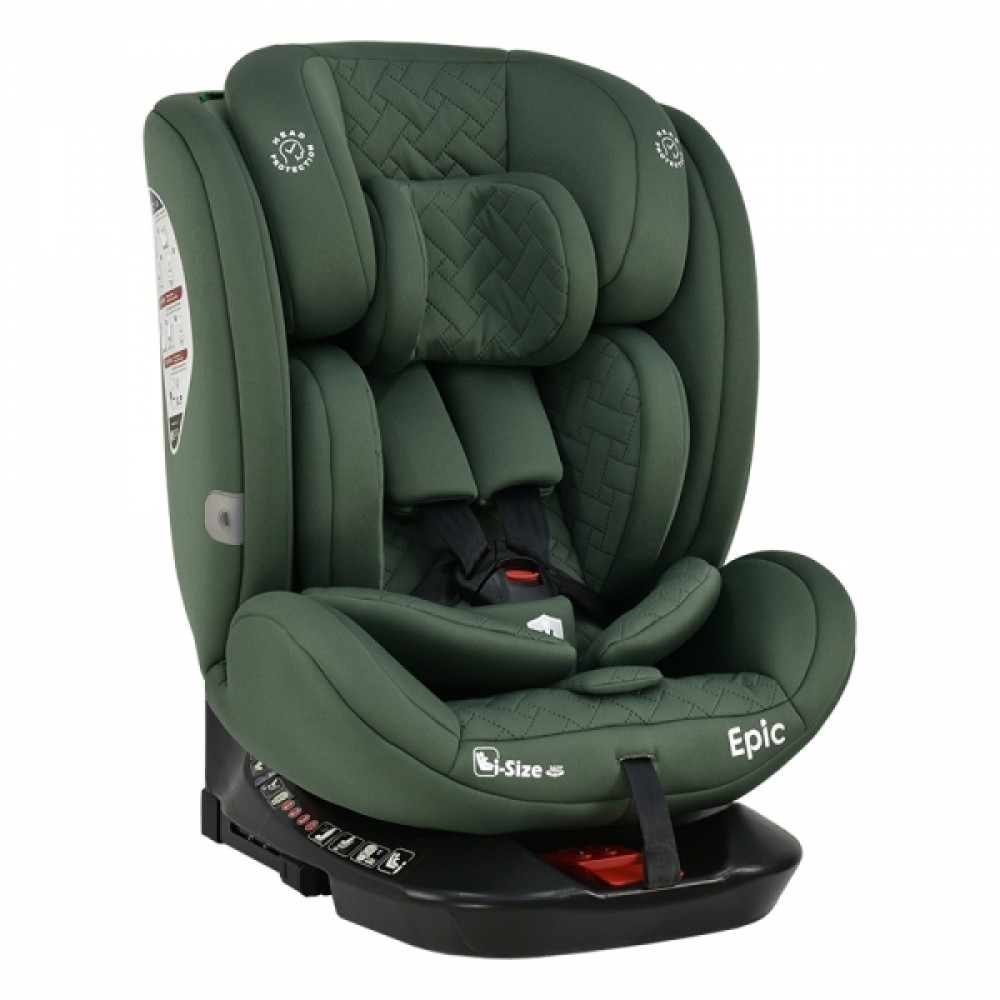 Bebestars Κάθισμα Αυτοκινήτου Epic Isofix i-Size 360° Green (921-176) Bebestars Κάθισμα Αυτοκινήτου Epic Isofix i-Size 360° Green (921-176)