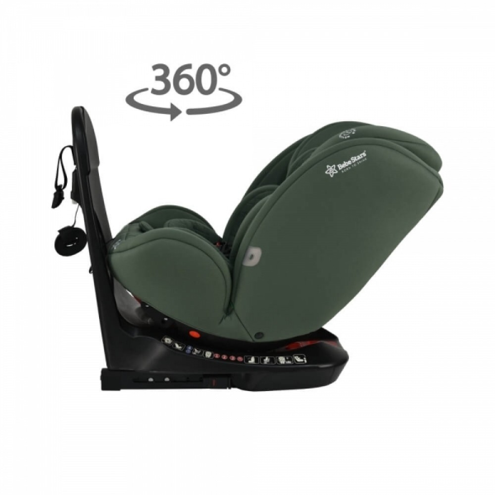 Bebestars Κάθισμα Αυτοκινήτου Epic Isofix i-Size 360° Green (921-176) Bebestars Κάθισμα Αυτοκινήτου Epic Isofix i-Size 360° Green (921-176)