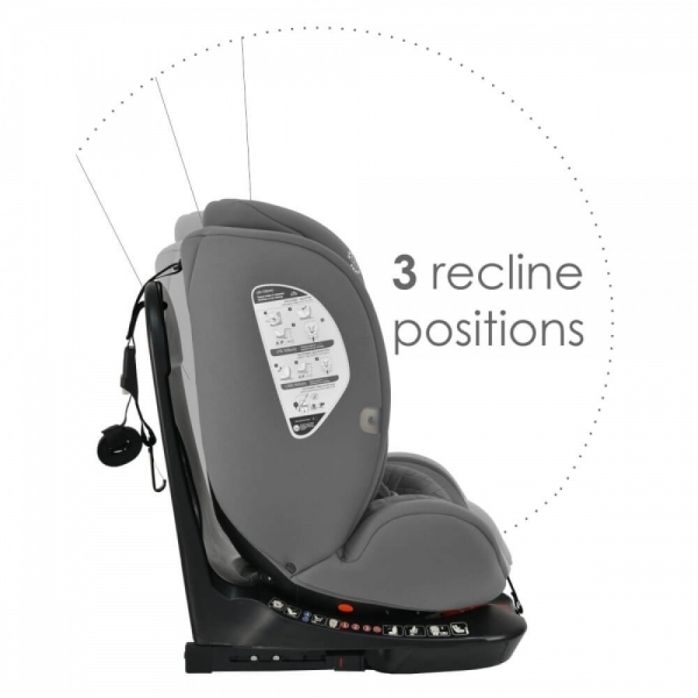Bebestars Κάθισμα Αυτοκινήτου Epic Isofix i-Size 360° Grey (921-186) Bebestars Κάθισμα Αυτοκινήτου Epic Isofix i-Size 360° Grey (921-186)