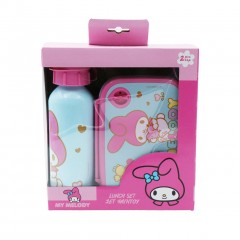 Must Σετ Φαγητού My Melody περιέχει 1 φαγητοδοχείο και 1 παγούρι αλουμινίου (000490119)