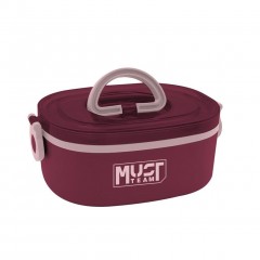 Must Ανοξείδωτο Φαγητοδοχείο 750 ml 2 σε 1 με πιρούνι-κουτάλι μπορντώ (000585989-2) Must Ανοξείδωτο Φαγητοδοχείο 750 ml 2 σε 1 με πιρούνι-κουτάλι μπορντώ (000585989-2)
