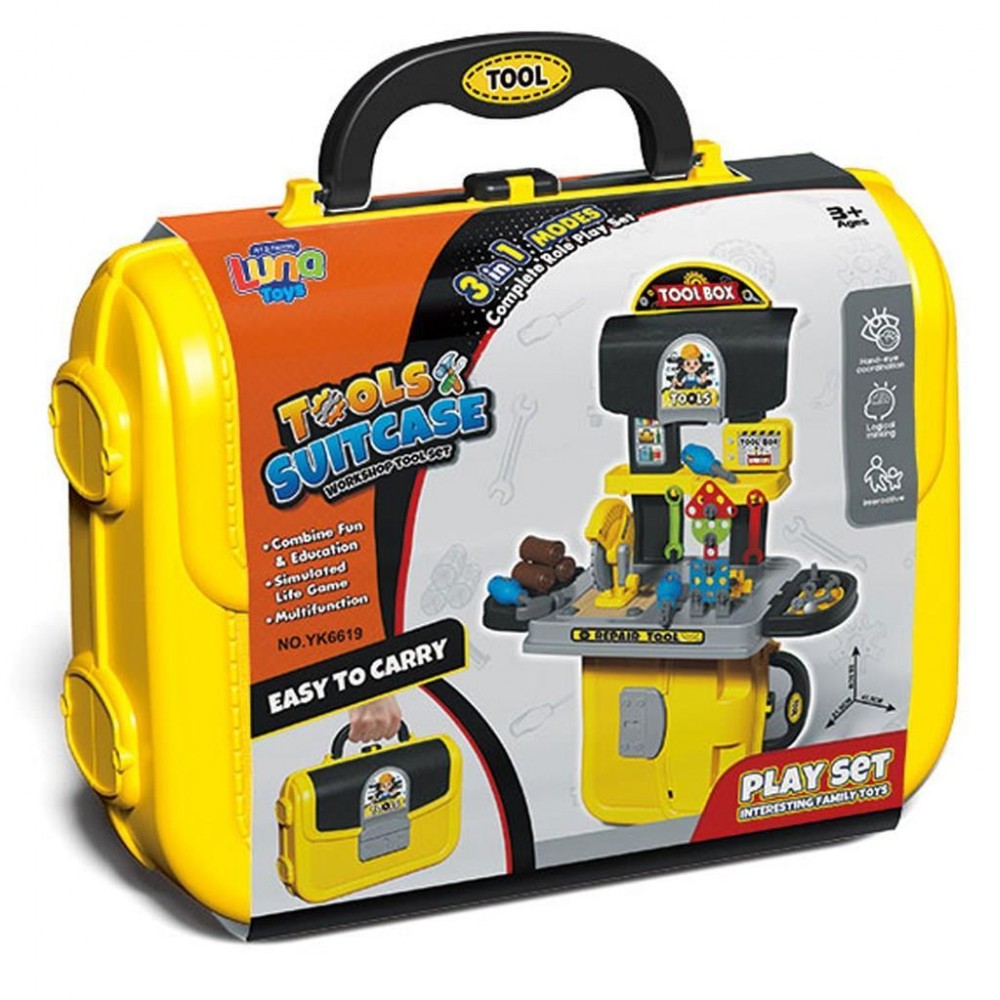 Luna Toys Βαλιτσάκι Εργαλεία 22x10x22 εκ (000622829) Luna Toys Βαλιτσάκι Εργαλεία 22x10x22 εκ (000622829)
