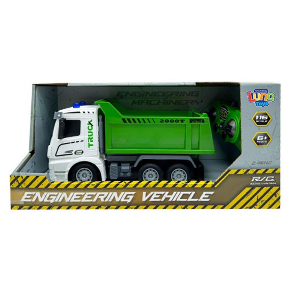 Luna Toys Φορτηγό 1:16, 2.4 GHz Ανατρεπόμενο Τηλεκατευθυνόμενο (000622907) Luna Toys Φορτηγό 1:16, 2.4 GHz Ανατρεπόμενο Τηλεκατευθυνόμενο (000622907)