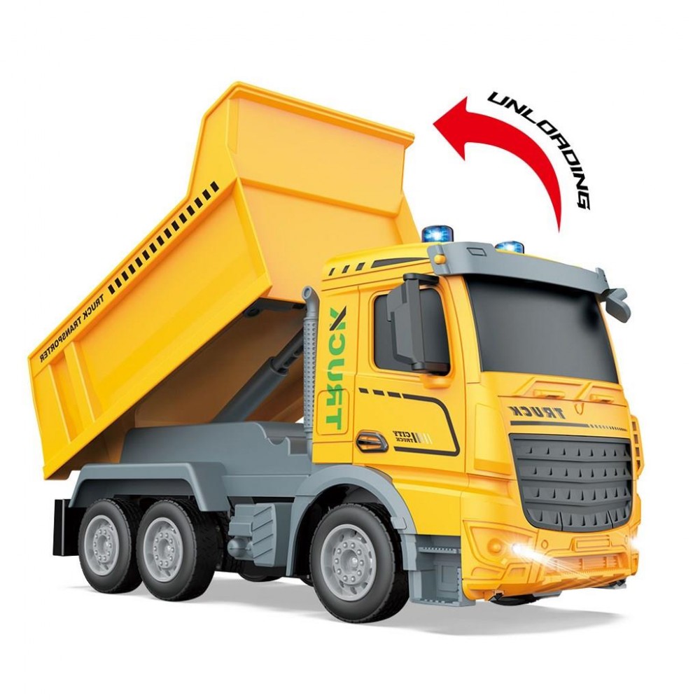 Luna Toys Φορτηγό 1:16, 2.4 GHz Ανατρεπόμενο Τηλεκατευθυνόμενο (000622907) Luna Toys Φορτηγό 1:16, 2.4 GHz Ανατρεπόμενο Τηλεκατευθυνόμενο (000622907)