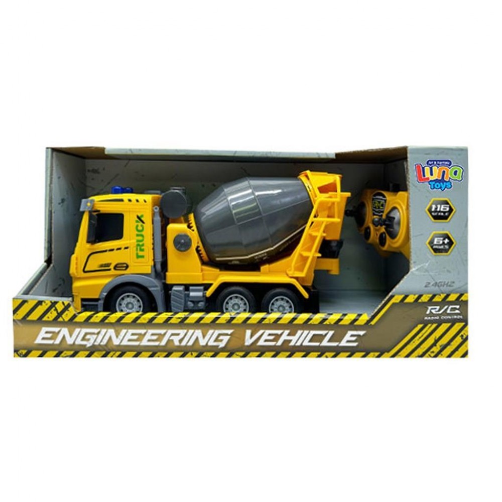 Luna Toys Μπετονιέρα Τηλεκατευθυνόμενη 1:16, 2.4 GHz (000622908) Luna Toys Μπετονιέρα Τηλεκατευθυνόμενη 1:16, 2.4 GHz (000622908)