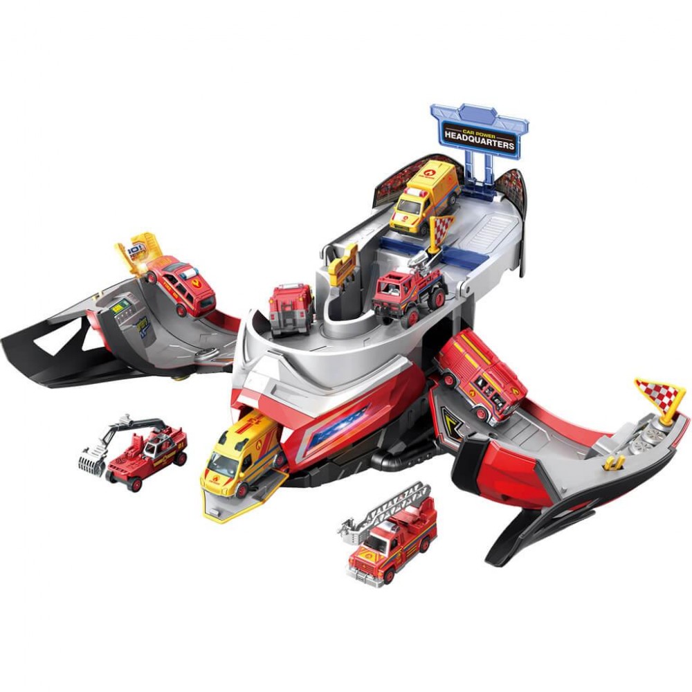 Luna Toys Πάρκινγκ Κράνος Κόκκινο 25Χ20Χ28CM με 2 μεταλλικά αυτοκινητάκια με φως & ήχο (000623129) Luna Toys Πάρκινγκ Κράνος Κόκκινο 25Χ20Χ28CM με 2 μεταλλικά αυτοκινητάκια με φως & ήχο (000623129)