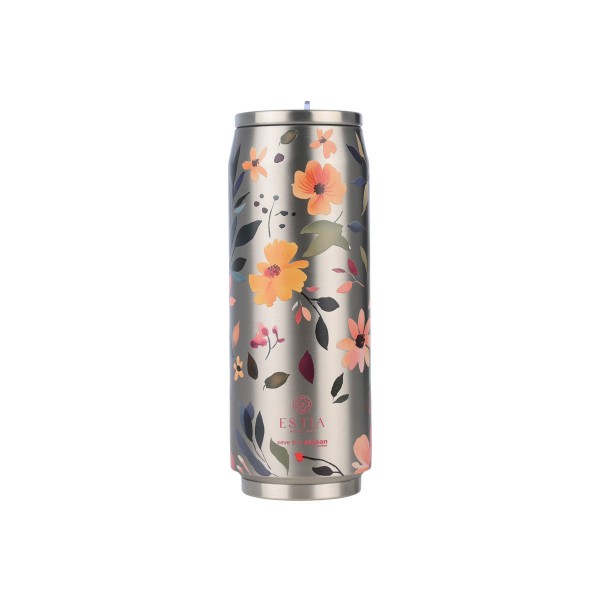 Estia θερμός Travel Cup Save The Aegean 500ml Silver Botanic (01-31299) Estia θερμός Travel Cup Save The Aegean 500ml Silver Botanic (01-31299)
