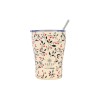 Estia θερμός Coffee Mugs 350ml Bloom Beige (01-31701) Estia θερμός Coffee Mugs 350ml Bloom Beige (01-31701)