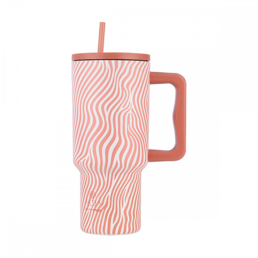  Estia θερμός Straw Tumbler XL Save The Aegean 900ml Soft Ripple (01-32043)