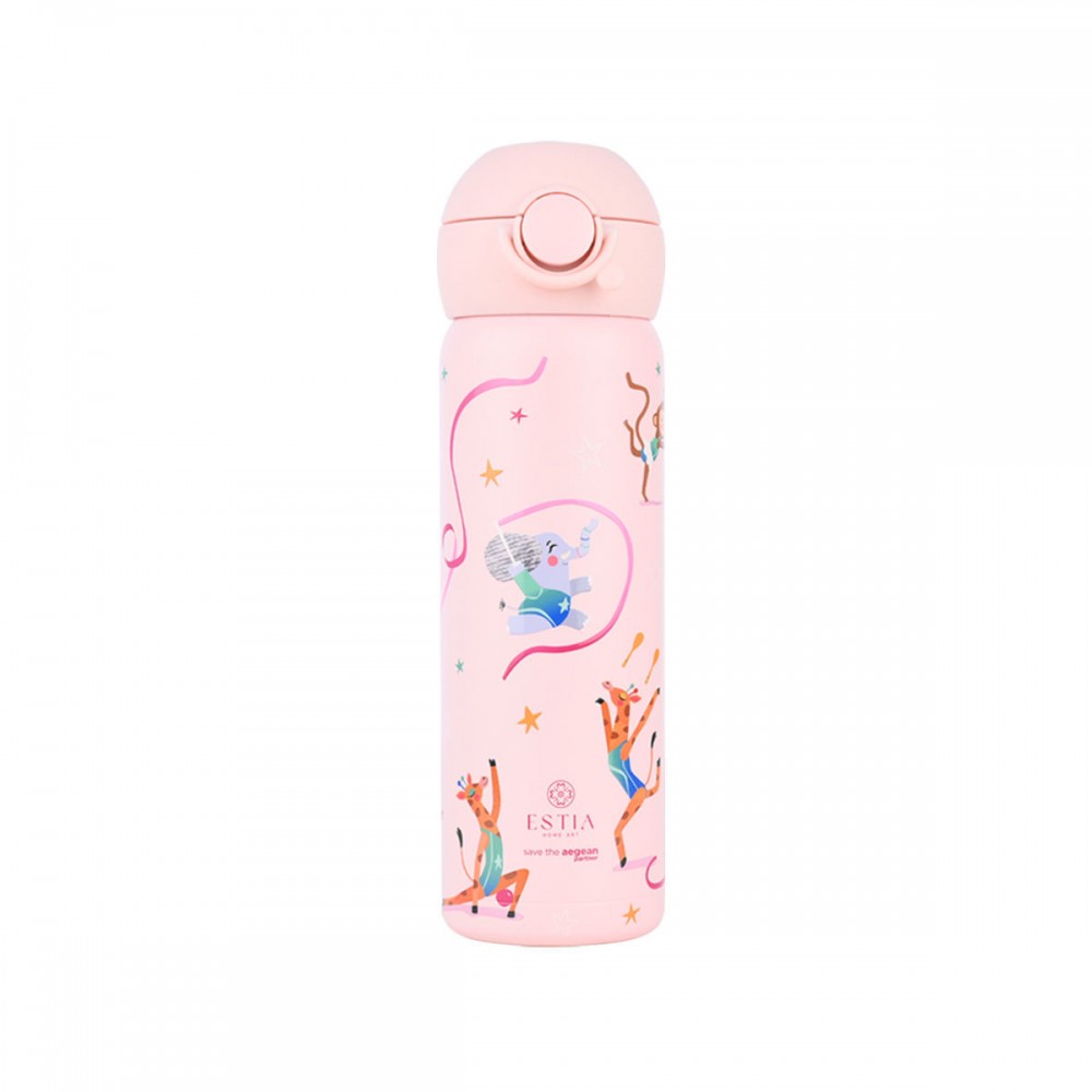 Estia Home Παιδικό Παγούρι Θερμός 500ml Wild Stunts (01-33125) Estia Home Παιδικό Παγούρι Θερμός 500ml Wild Stunts (01-33125)